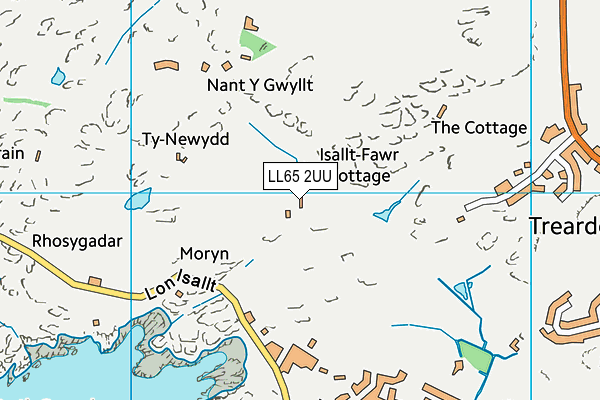 LL65 2UU map - OS VectorMap District (Ordnance Survey)