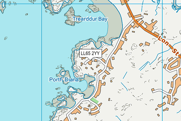 Map of TOWYN LODGE MANAGEMENT CO. LIMITED at district scale