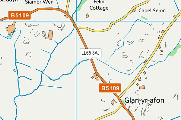 LL65 3AJ map - OS VectorMap District (Ordnance Survey)