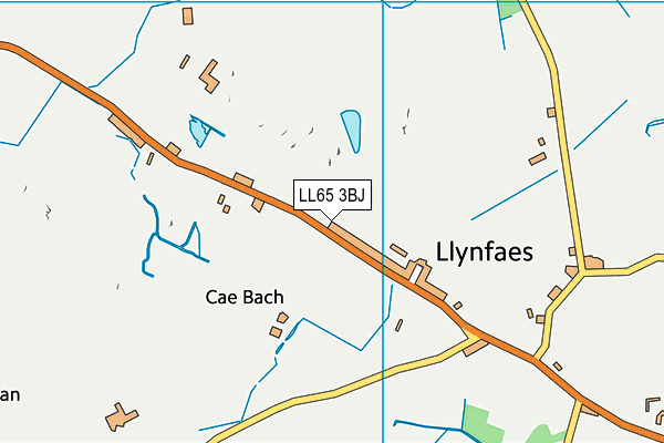 LL65 3BJ map - OS VectorMap District (Ordnance Survey)