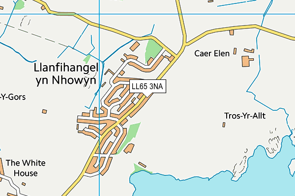 LL65 3NA map - OS VectorMap District (Ordnance Survey)