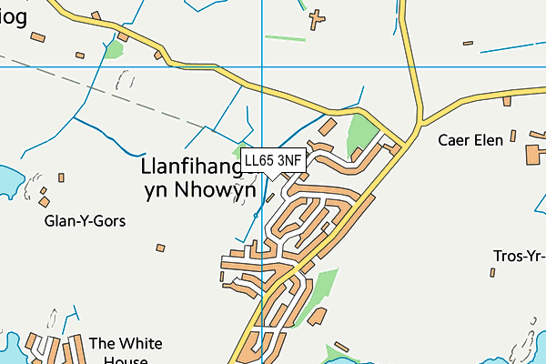 LL65 3NF map - OS VectorMap District (Ordnance Survey)