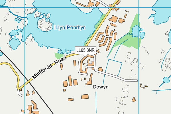 LL65 3NR map - OS VectorMap District (Ordnance Survey)