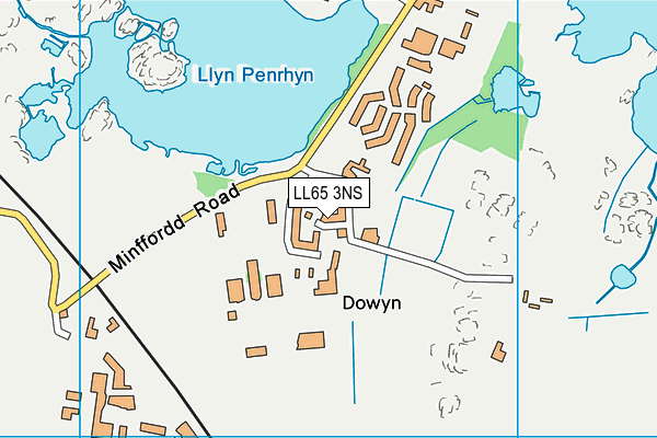 LL65 3NS map - OS VectorMap District (Ordnance Survey)