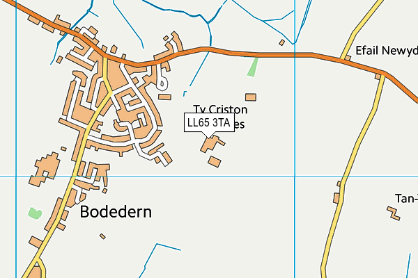 LL65 3TA map - OS VectorMap District (Ordnance Survey)
