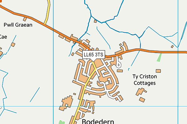 LL65 3TS map - OS VectorMap District (Ordnance Survey)