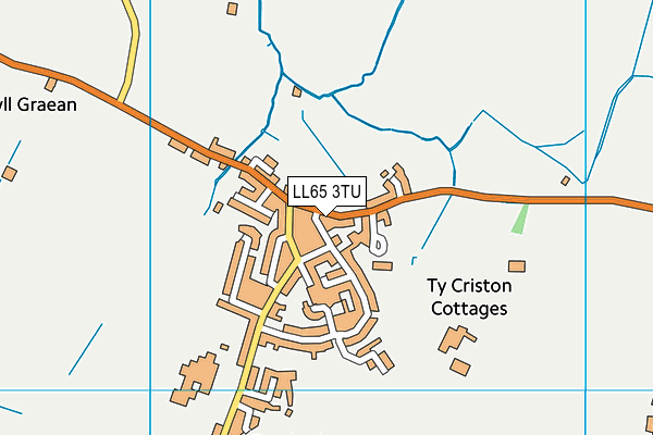 LL65 3TU map - OS VectorMap District (Ordnance Survey)