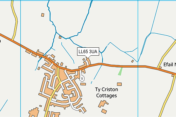 LL65 3UA map - OS VectorMap District (Ordnance Survey)