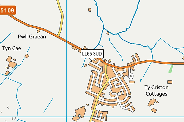 LL65 3UD map - OS VectorMap District (Ordnance Survey)