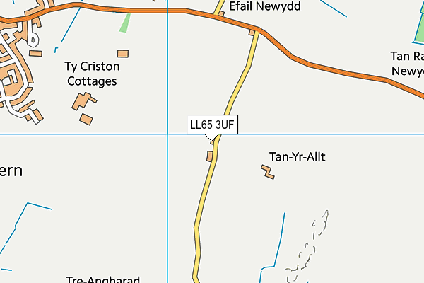 LL65 3UF map - OS VectorMap District (Ordnance Survey)
