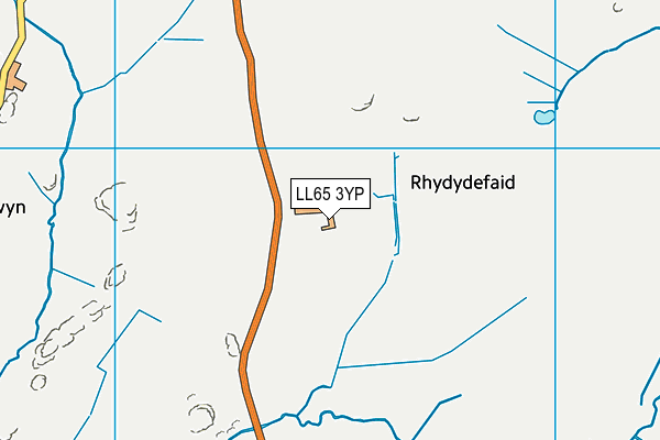 LL65 3YP map - OS VectorMap District (Ordnance Survey)