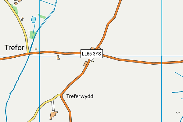 LL65 3YS map - OS VectorMap District (Ordnance Survey)