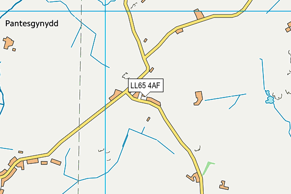 LL65 4AF map - OS VectorMap District (Ordnance Survey)