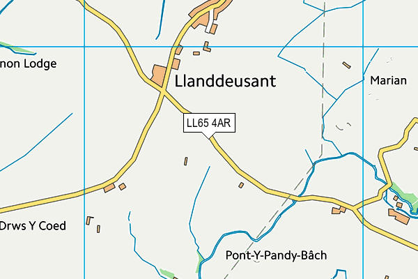 LL65 4AR map - OS VectorMap District (Ordnance Survey)