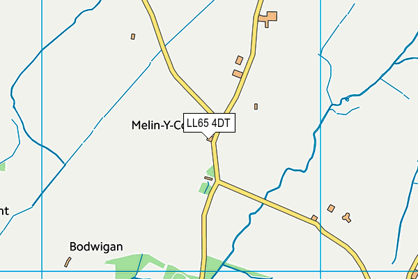 LL65 4DT map - OS VectorMap District (Ordnance Survey)