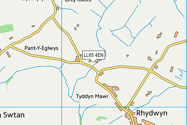 LL65 4EN map - OS VectorMap District (Ordnance Survey)