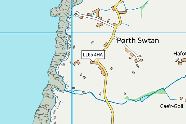 LL65 4HA map - OS VectorMap District (Ordnance Survey)