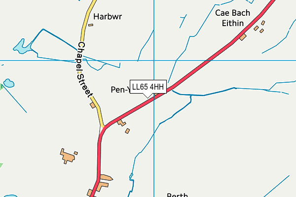 LL65 4HH map - OS VectorMap District (Ordnance Survey)