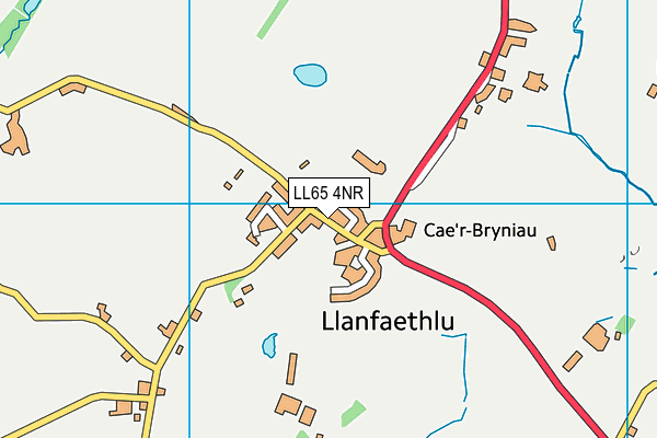 LL65 4NR map - OS VectorMap District (Ordnance Survey)
