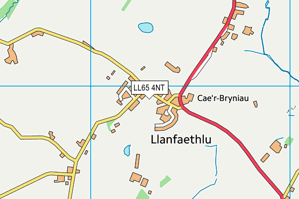 LL65 4NT map - OS VectorMap District (Ordnance Survey)