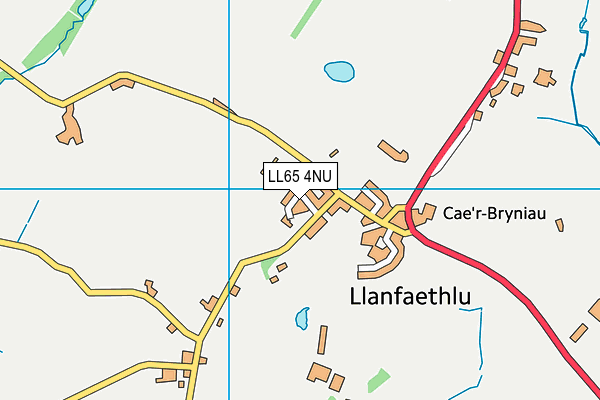LL65 4NU map - OS VectorMap District (Ordnance Survey)