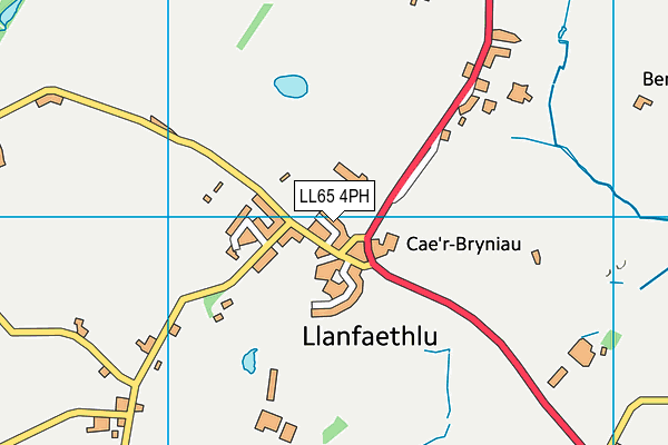LL65 4PH map - OS VectorMap District (Ordnance Survey)