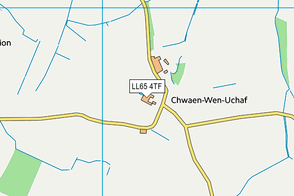 LL65 4TF map - OS VectorMap District (Ordnance Survey)