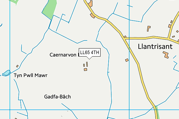 LL65 4TH map - OS VectorMap District (Ordnance Survey)