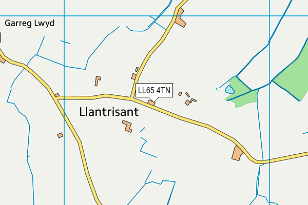 LL65 4TN map - OS VectorMap District (Ordnance Survey)