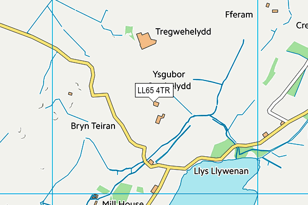 LL65 4TR map - OS VectorMap District (Ordnance Survey)