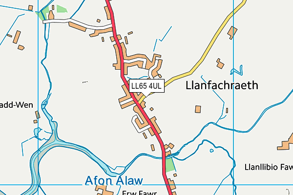 LL65 4UL map - OS VectorMap District (Ordnance Survey)