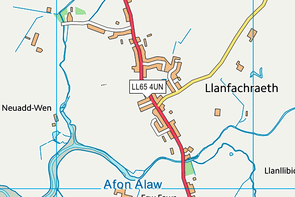 LL65 4UN map - OS VectorMap District (Ordnance Survey)
