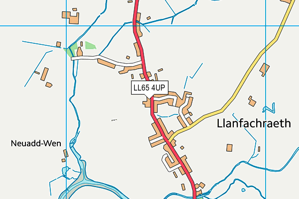 LL65 4UP map - OS VectorMap District (Ordnance Survey)