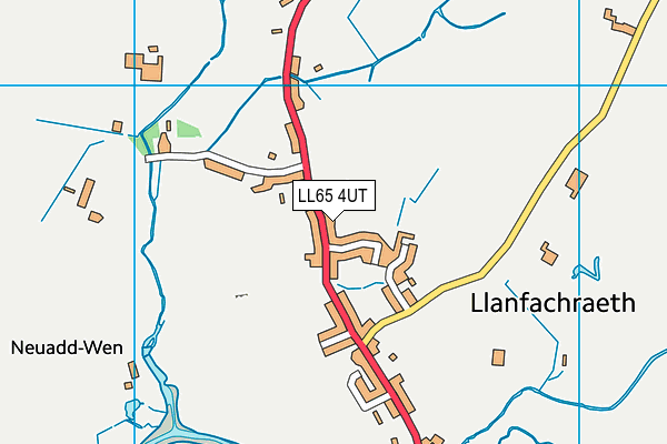 LL65 4UT map - OS VectorMap District (Ordnance Survey)