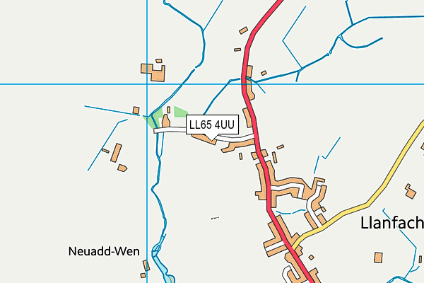LL65 4UU map - OS VectorMap District (Ordnance Survey)