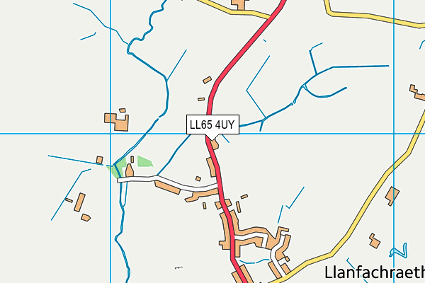 LL65 4UY map - OS VectorMap District (Ordnance Survey)
