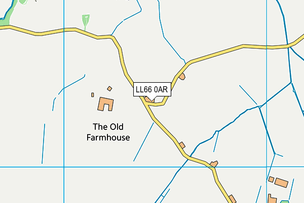 LL66 0AR map - OS VectorMap District (Ordnance Survey)