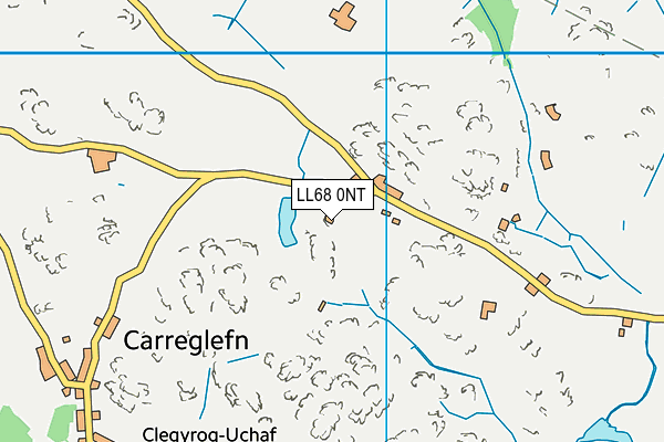 LL68 0NT map - OS VectorMap District (Ordnance Survey)