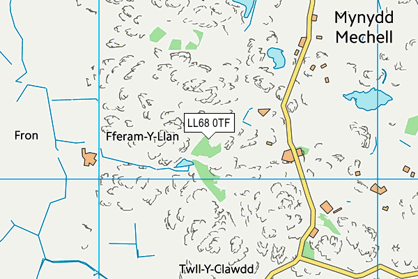 LL68 0TF map - OS VectorMap District (Ordnance Survey)