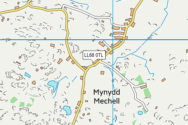 LL68 0TL map - OS VectorMap District (Ordnance Survey)