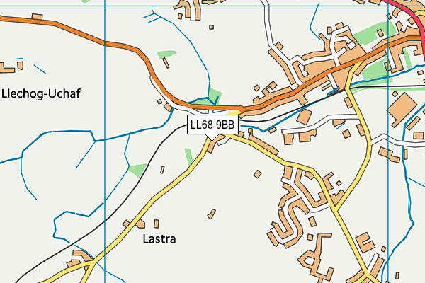 LL68 9BB map - OS VectorMap District (Ordnance Survey)