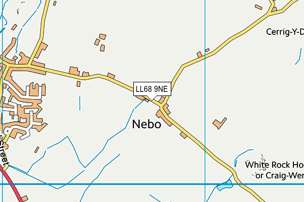 LL68 9NE map - OS VectorMap District (Ordnance Survey)