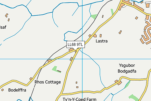LL68 9TL map - OS VectorMap District (Ordnance Survey)