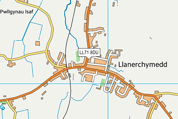 LL71 8DU map - OS VectorMap District (Ordnance Survey)