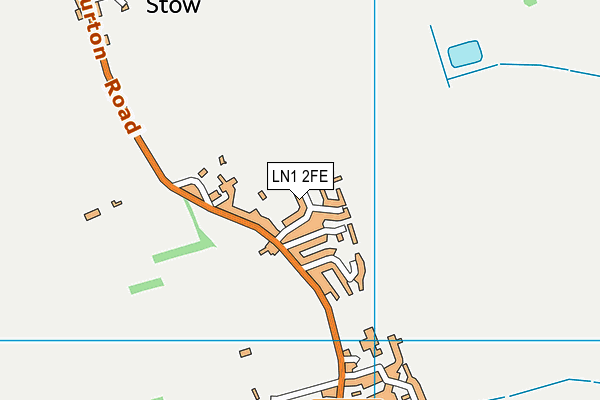 LN1 2FE map - OS VectorMap District (Ordnance Survey)