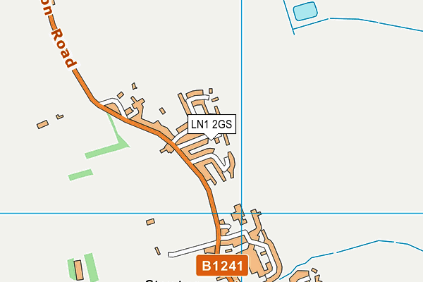 LN1 2GS map - OS VectorMap District (Ordnance Survey)