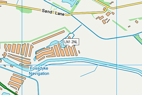 LN1 2NL map - OS VectorMap District (Ordnance Survey)