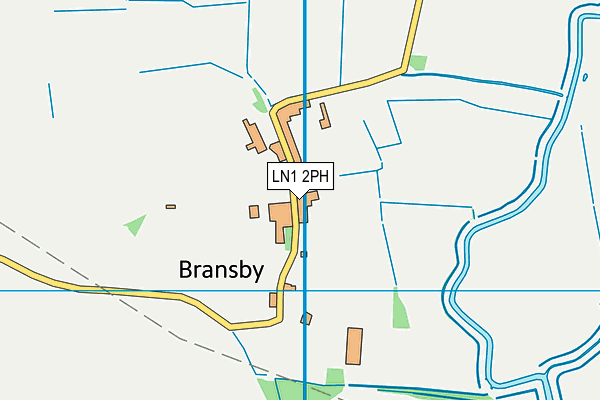 LN1 2PH map - OS VectorMap District (Ordnance Survey)