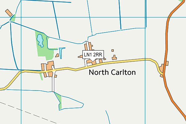 LN1 2RR map - OS VectorMap District (Ordnance Survey)