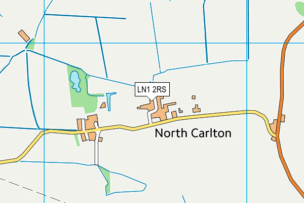 LN1 2RS map - OS VectorMap District (Ordnance Survey)